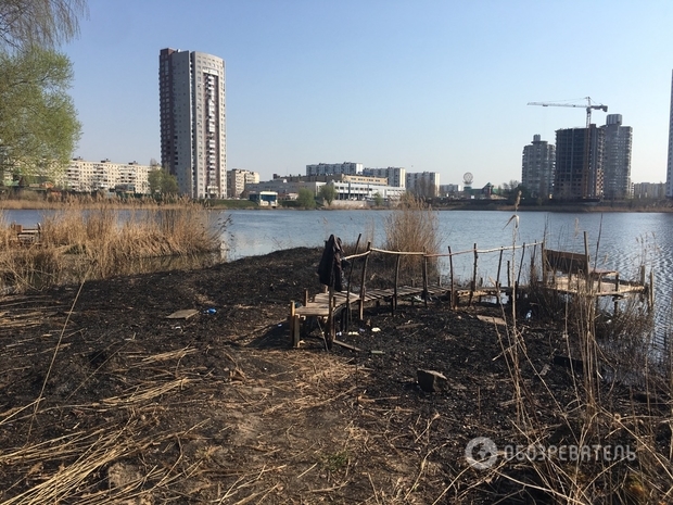 На берегу столичного озера Кирилловского второй день подряд находят трупы