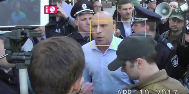 Под МВД протестуют против полковника Голубана, полиция задержала минимум 5 людей