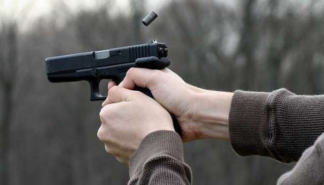 В Киеве частный дом подвергся обстрелу дробью