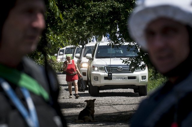 При взрыве машины ОБСЕ погиб американец