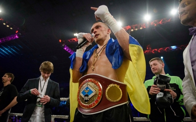 Усик возглавил рейтинг лучших тяжеловесов мира