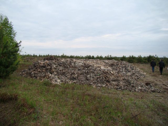 На Волыни селяне перекрыли Варшавскую трассу из-за трупов животных на их полях