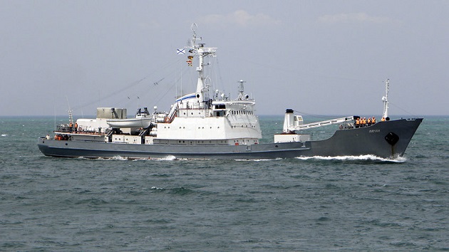 Он утонул: Украинская разведка назвала причину крушения российского разведывательного корабля в Черном море