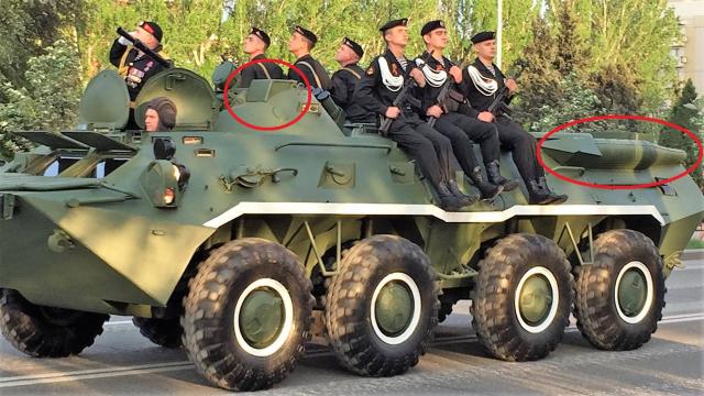 «Оружие шахтеров». По Донецку открыто идет военная техника из России