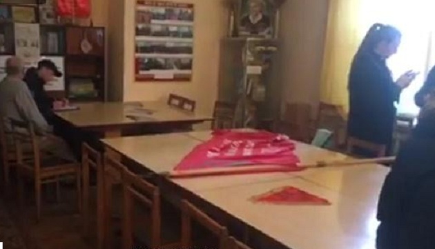 Одесса: активисты нагрянули в ветеранский союз "Однополчане"