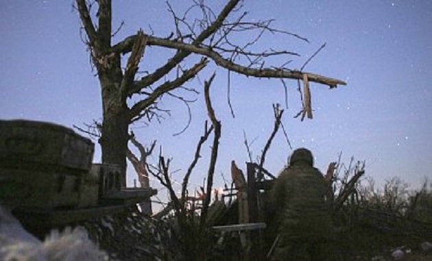 Гибридные войска РФ нанесли удар Градами на Светлодарской дуге