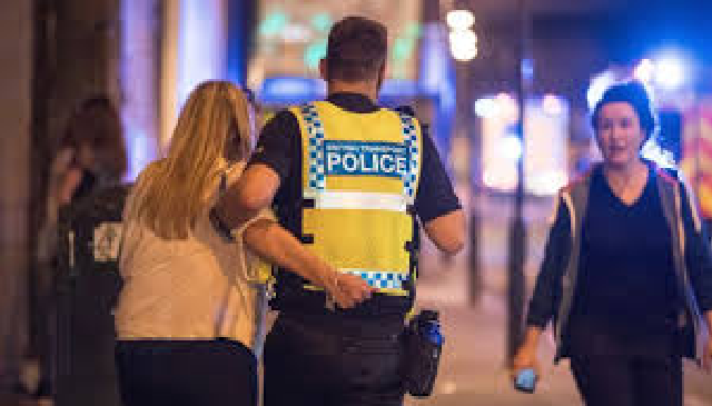 В сети показали момент взрыва в Манчестере