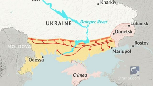 Названы города Украины, которые хотел захватить Путин после Крыма