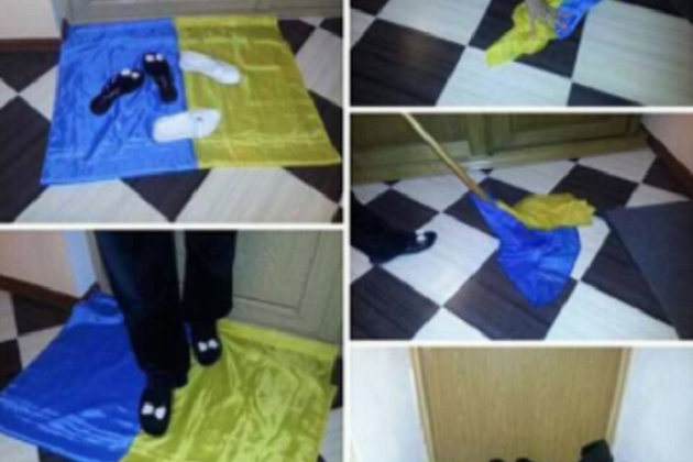 Флаг Украины вместо тряпки: скандал с "переселенкой во Львове" получил неожиданную развязку