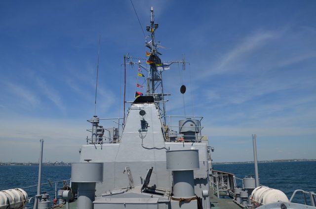 Катер ВМС «Чигирин» после восстановления технической готовности вышел в море