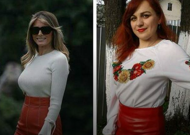 Тернопольский сайт открыл миру, кому подражает Мелания Трамп