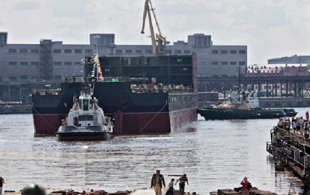 В Петербурге загорелась плавучая атомная станция "Академик Ломоносов"