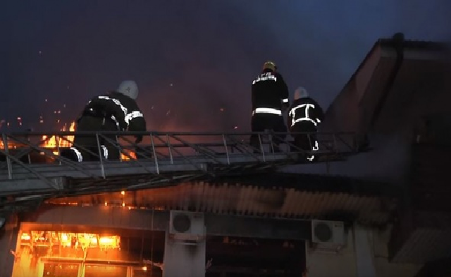 Масштабный пожар под Одессой: горела база отдыха в «Курортном»