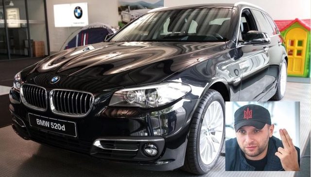 Парасюк порушував правила на новенькому BMW за 1,3 мільйона