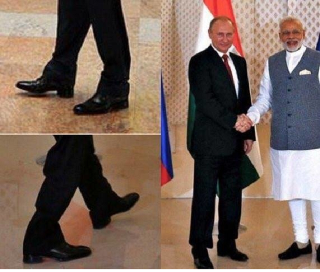 Цирк с ходулями и “спецкаблуки”: в сети показали, как Путин меняется в росте