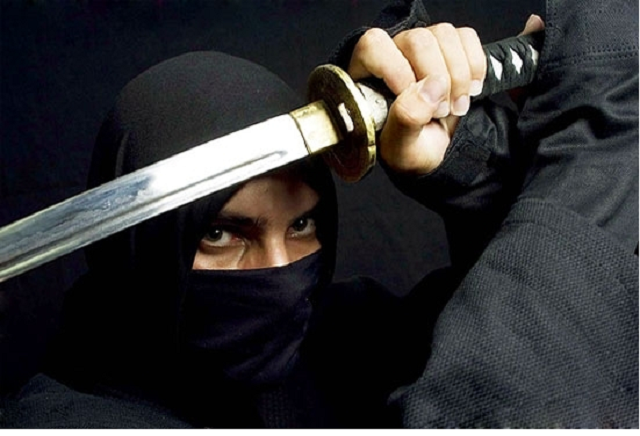 В Днепре задержали пьяного ниндзю