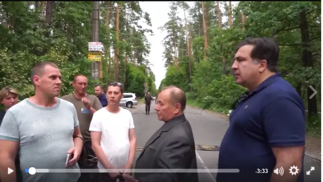 Михаил Саакашвили: Вместо того чтобы защищать местного жителя, полиция его расстреляла