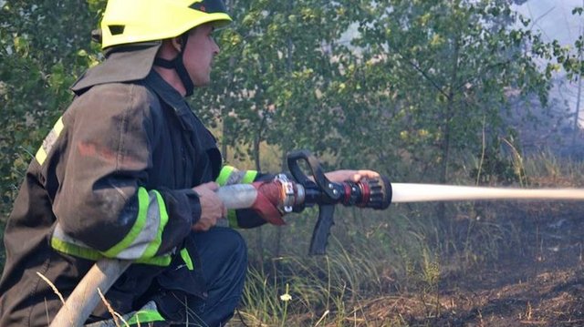 В Днепропетровской области на военном полигоне вспыхнул новый пожар