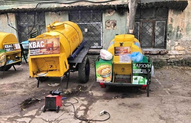 Одесситы опубликовали шокирующие фото производства уличного кваса