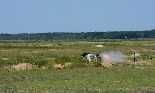 На полигоне под Черниговом прошли испытания новейшего украинского оружия