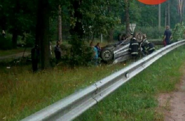 Упавшее дерево спровоцировало смертельное ДТП на трассе под Киевом