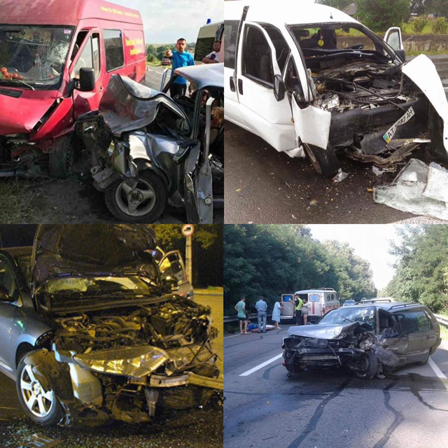 Страшная статистика ДТП за сутки в Украине