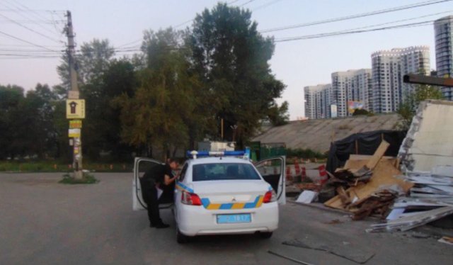 Киевская полиция охраны оперативно задержала двух насильников