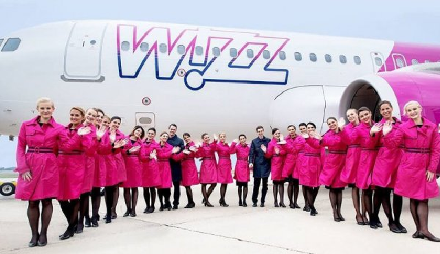 Wizz Air запускает пять новых рейсов из Украины в Европу
