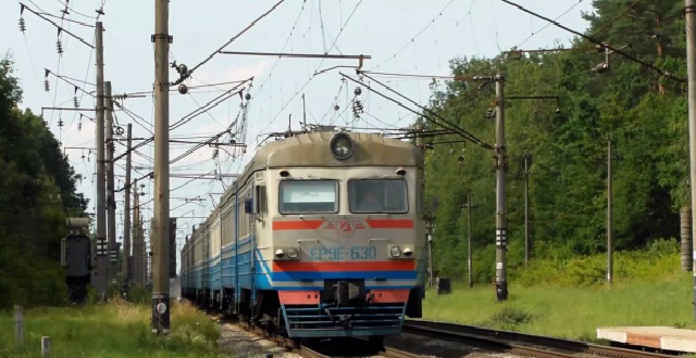 Возле Фастова горела электричка