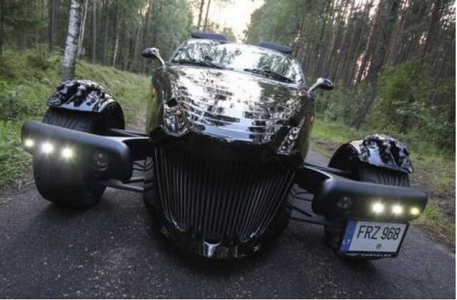 В Украине создали самый жуткий автомобиль