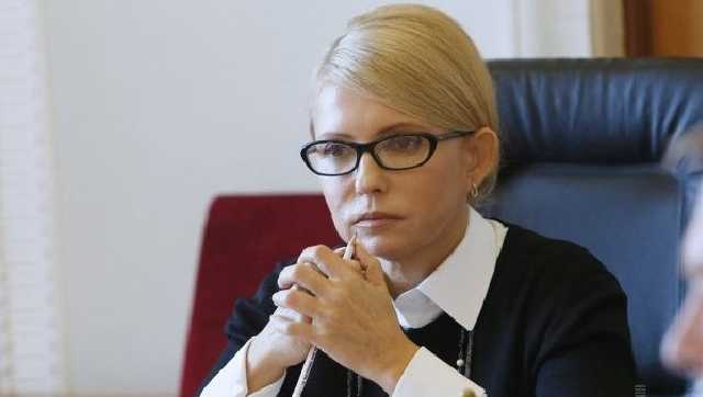 Тимошенко призвала собрать экстренное заседание в Раде