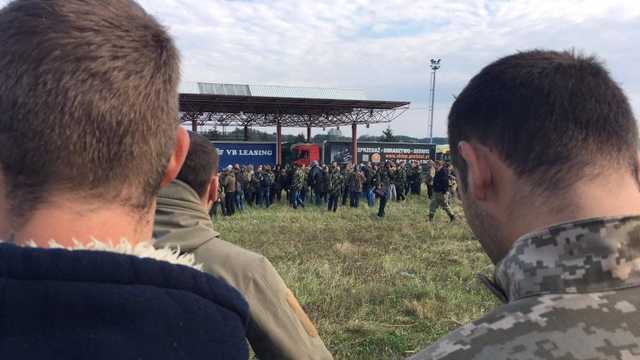Приезд Саакашвили: первые стычки на границе