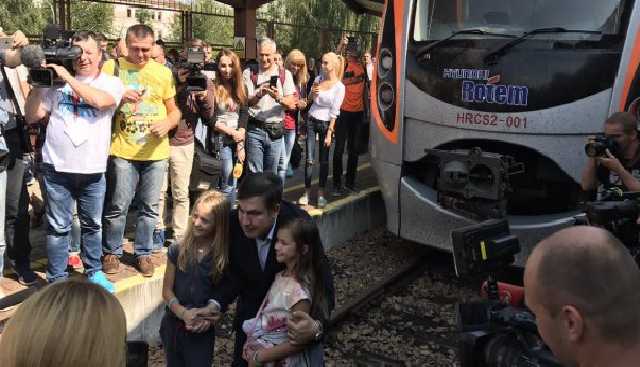 Поезд "Интерсити+" не уедет из Перемышля, пока его не покинет Саакашвили, – Фирсов