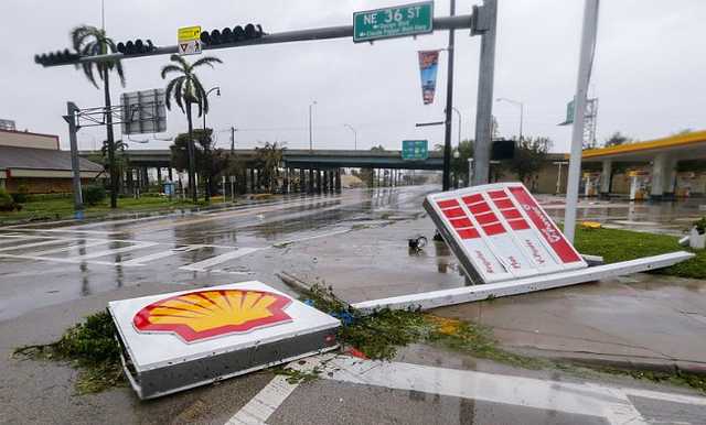 Ураган Ирма добрался до Майями: улицы ушли под воду