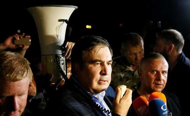 Саакашвили находится на территории Украины незаконно – МВД