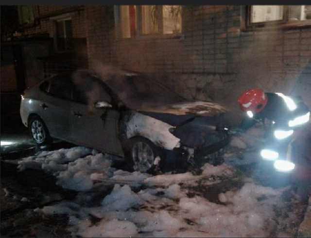 В Ровно сожгли машину зампреда РГА