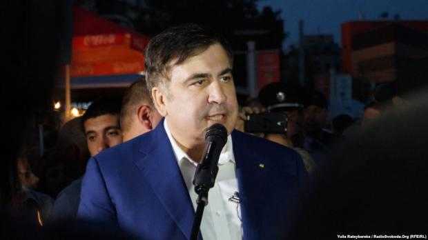 У Дніпрі стався інцидент між Саакашвілі та бійцями АТО