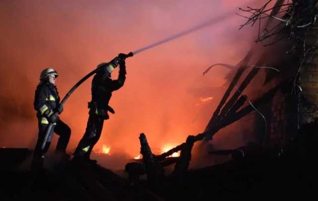 Пожар на Харьковщине: под угрозой населенные пункты