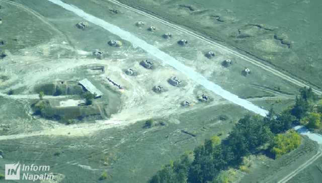 Аеророзвідка показала забороненене озброєння окупантів на Донбасі