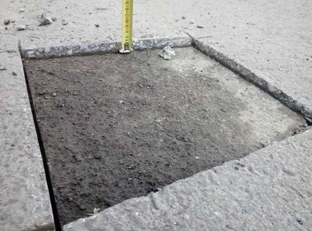 На Днепропетровщине бизнесмен провел махинацию с 2 сантиметрами асфальта на полмиллиона гривен