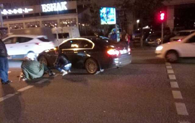 Наезд по-донецки: в центре Киева пожилого человека сбили прямо на пешеходном переходе