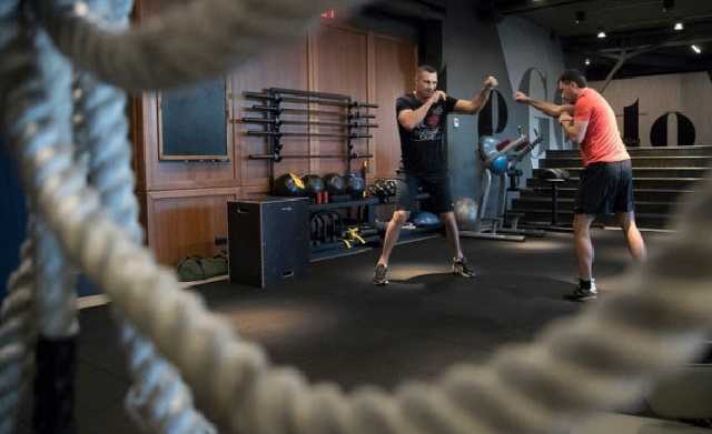 За 150 тыс. грн купил тренировку с Кличко застройщик Михаил Булыгин