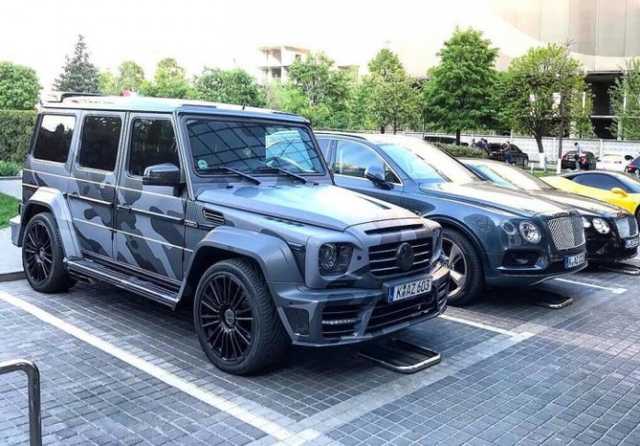 В Украине засветился уникальный Гелик от Mansory Gronos