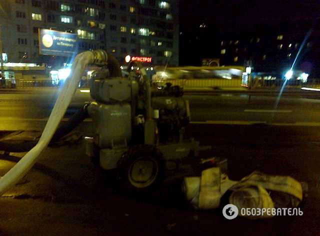 В Киеве горит ресторан: пламя поднялось до 4-го этажа