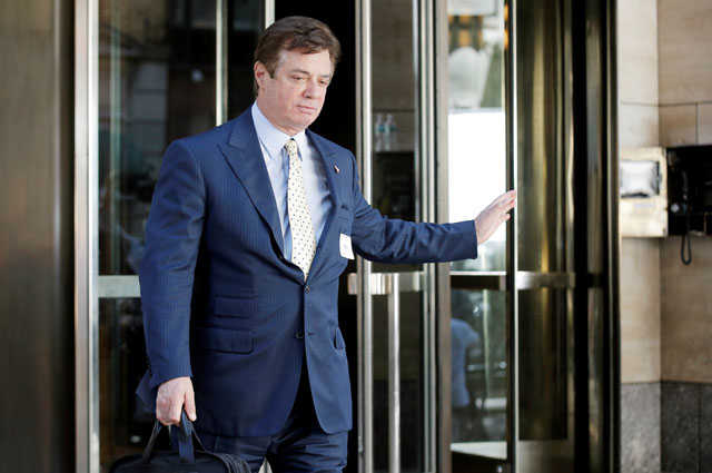 Манафорт предложил $12 млн за снятие домашнего ареста