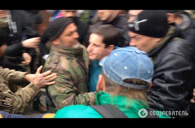 В Киеве избили Шкиряка