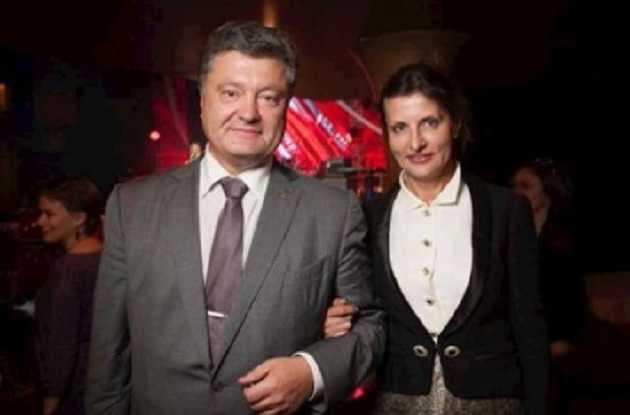 Как Порошенко с женой и детишками в ресторан ходили