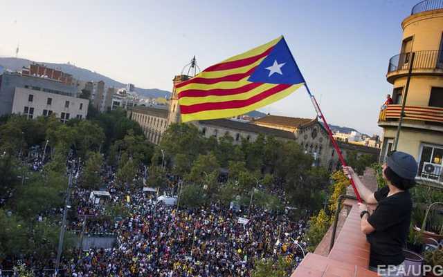 В Барселоне 750 тысяч сторонников независимости провели митинг