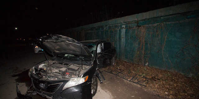 Приземлился перед церковью: тройное ДТП в Днепре удивило полицейских