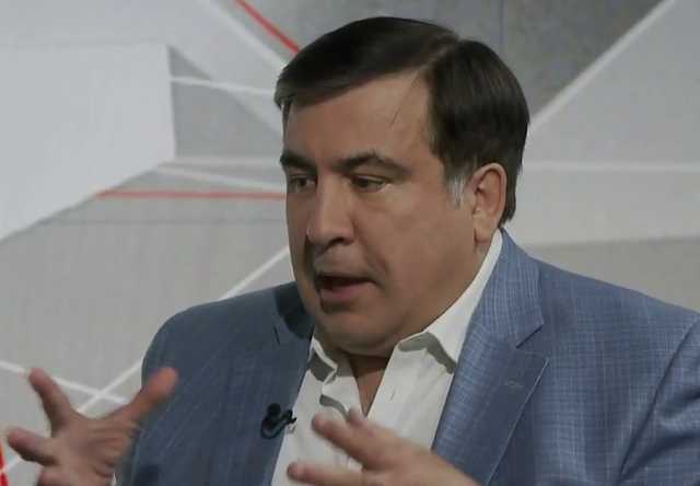 Скандал на эфире с Саакашвили: Я теряю время, вы говорите больше меня